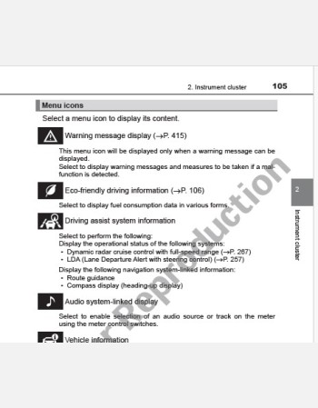 toyota camry hybrid 2018-2019 owners manual in english